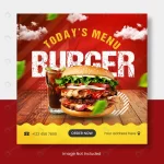 - fast food menu instagram post template banner crccdb2d830 size11.04mb - Home
