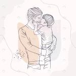 father hugging his son fathers day line art style crccfaf08c7 size744.34kb 1 - title:Home - اورچین فایل - format: - sku: - keywords:وکتور,موکاپ,افکت متنی,پروژه افترافکت p_id:63922