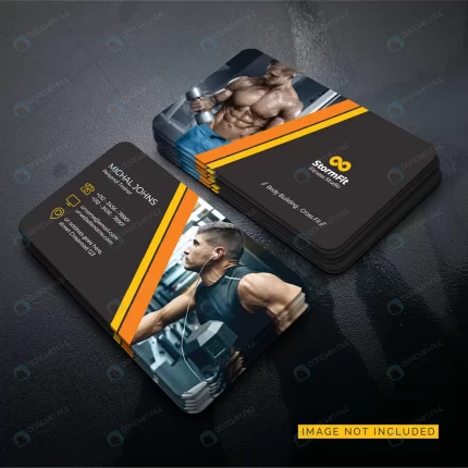 fitness business card template crcbb07784f size0.97mb - title:graphic home - اورچین فایل - format: - sku: - keywords: p_id:353984