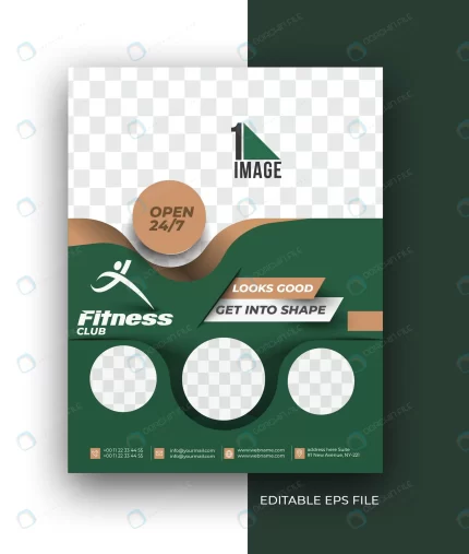 fitness club flyer poster banner social media pos crca3ad4e89 size13.52mb - title:graphic home - اورچین فایل - format: - sku: - keywords: p_id:353984