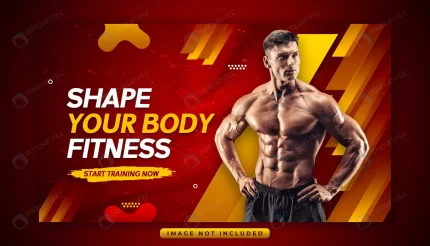fitness gym web banner youtube thumbnail premium p rnd418 frp23970497 1 - title:graphic home - اورچین فایل - format: - sku: - keywords: p_id:353984