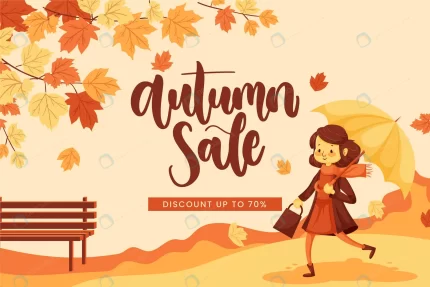 flat autumn sale background crc989c16e3 size1.23mb - title:graphic home - اورچین فایل - format: - sku: - keywords: p_id:353984