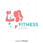 flat design fitness logo template crc9a2e030d size1.02mb - title:Home - اورچین فایل - format: - sku: - keywords:وکتور,موکاپ,افکت متنی,پروژه افترافکت p_id:63922