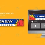 flat design labor day template rnd238 frp31193103 Home