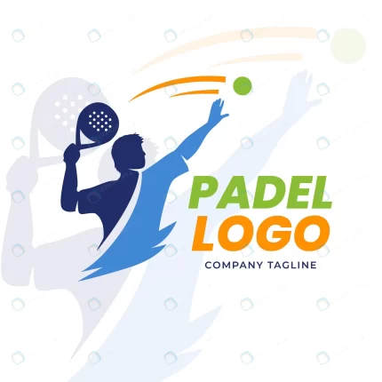 flat design padel logo template crc9dc41979 size0.65mb - title:graphic home - اورچین فایل - format: - sku: - keywords: p_id:353984