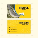 flat design travel agency horizontal business card rnd753 frp30593496 - title:Home - اورچین فایل - format: - sku: - keywords:وکتور,موکاپ,افکت متنی,پروژه افترافکت p_id:63922