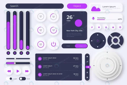 flat design ui kit collection crc4466f512 size5.71mb - title:graphic home - اورچین فایل - format: - sku: - keywords: p_id:353984