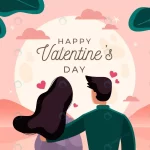 - flat design valentine s day background with coupl crc96890ec8 size755.08kb - Home