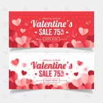 flat design valentines day banners template - title:Home - اورچین فایل - format: - sku: - keywords:وکتور,موکاپ,افکت متنی,پروژه افترافکت p_id:63922