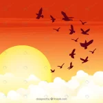 - flat flying bird background crc8793bcd8 size1.23mb - Home