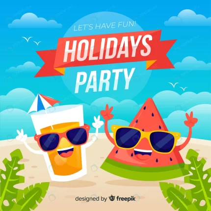flat tropical summer party background crcf640c23e size1.45mb - title:graphic home - اورچین فایل - format: - sku: - keywords: p_id:353984