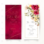 floral red wedding invitation menu template crc5b14ec95 size14.31mb - title:Home - اورچین فایل - format: - sku: - keywords:وکتور,موکاپ,افکت متنی,پروژه افترافکت p_id:63922
