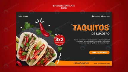food banner template design crc2d599744 size40.12mb - title:graphic home - اورچین فایل - format: - sku: - keywords: p_id:353984