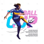 - football competition illustration player kicking b rnd168 frp33722261 - Home