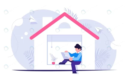 freelance concept people works from home during q crc7caf81ea size0.85mb - title:graphic home - اورچین فایل - format: - sku: - keywords: p_id:353984