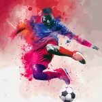 french soccer player with ball rnd755 frp34594504 - title:Home - اورچین فایل - format: - sku: - keywords:وکتور,موکاپ,افکت متنی,پروژه افترافکت p_id:63922