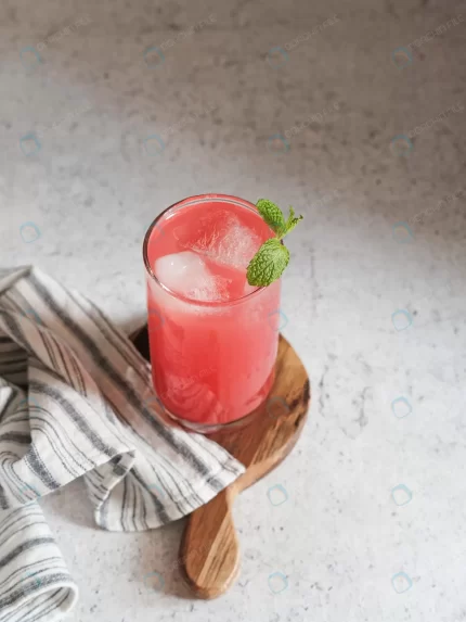 fresh watermelon juice with mint ice glass white crc53a3c6a6 size11.02mb 3861x5147 - title:graphic home - اورچین فایل - format: - sku: - keywords: p_id:353984