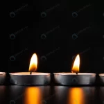 front view burning candles dark surface crc279912bb size5.94mb 5600x3737 - title:Home - اورچین فایل - format: - sku: - keywords:وکتور,موکاپ,افکت متنی,پروژه افترافکت p_id:63922