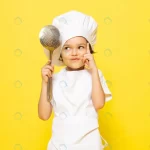 front view cute little kid white cook suit white crc21d05859 size8.40mb 5472x3648 - title:Home - اورچین فایل - format: - sku: - keywords:وکتور,موکاپ,افکت متنی,پروژه افترافکت p_id:63922
