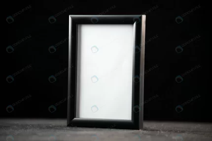 front view empty picture frame dark crc9ae7391c size7.79mb 5600x3737 - title:graphic home - اورچین فایل - format: - sku: - keywords: p_id:353984