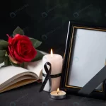 front view picture frame with red flower black 281 crc0ea932be size9.09mb 5600x3737 - title:Home - اورچین فایل - format: - sku: - keywords:وکتور,موکاپ,افکت متنی,پروژه افترافکت p_id:63922