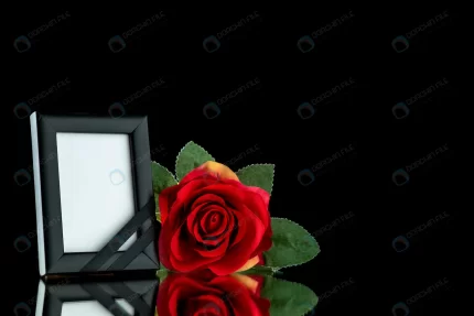 front view picture frame with red rose black crcec2d30f9 size5.81mb 5600x3737 - title:graphic home - اورچین فایل - format: - sku: - keywords: p_id:353984