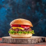 front view tasty cheeseburger with meat tomatoes crcf18dec64 size9.95mb 5600x3733 - title:Home - اورچین فایل - format: - sku: - keywords:وکتور,موکاپ,افکت متنی,پروژه افترافکت p_id:63922