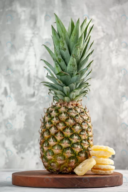 front view whole fresh golden pineapple limes cut crc0b040a22 size9.9mb 3733x5600 1 - title:graphic home - اورچین فایل - format: - sku: - keywords: p_id:353984