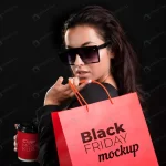 - front view woman with black friday concept 3 crc720bbebb size97.07mb - Home