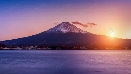 fuji mountain kawaguchiko lake sunset autumn seas crc44494d70 size2.90mb 4928x2772 - title:graphic home - اورچین فایل - format: - sku: - keywords: p_id:353984