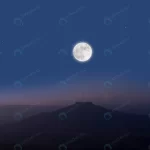 full moon mountains romantic night crc9db1a00c size3.72mb 4752x3168 - title:Home - اورچین فایل - format: - sku: - keywords:وکتور,موکاپ,افکت متنی,پروژه افترافکت p_id:63922
