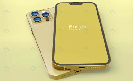 full screen gold smartphone mockup design psd crca519633d size30.53mb - title:graphic home - اورچین فایل - format: - sku: - keywords: p_id:353984