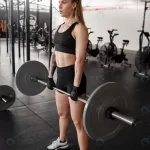 - full shot fit woman training with barbell rnd385 frp24238709 - Home