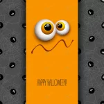 - funny halloween greeting card monster eyes vector crc0867b569 size2.84mb - Home