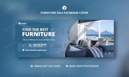 furniture sale facebook cover banner template crc8320b812 size1.77mb - title:graphic home - اورچین فایل - format: - sku: - keywords: p_id:353984