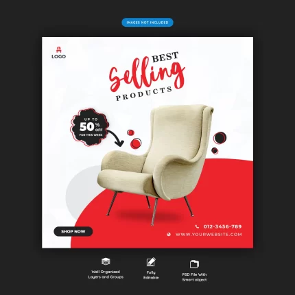 furniture sale social media banner crcb11e8630 size3.98mb - title:graphic home - اورچین فایل - format: - sku: - keywords: p_id:353984