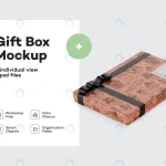 - gift box mockup crc42ac2421 size122.30mb - Home
