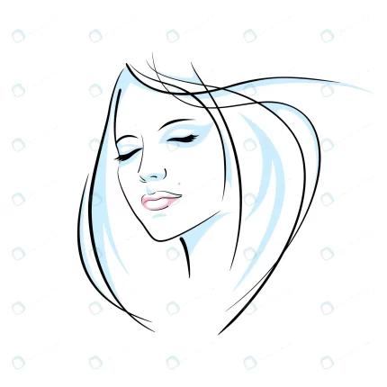 girl head illustration crc78e04001 size1.26mb 1 - title:graphic home - اورچین فایل - format: - sku: - keywords: p_id:353984