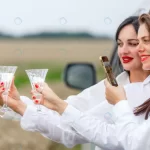 - girlfriends enjoy white wine take selfie while smi rnd891 frp31925967 - Home