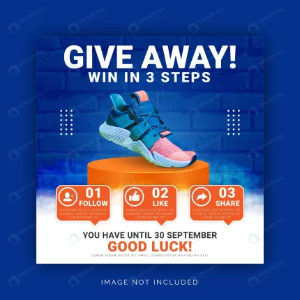 give away win three steps instagram post social m crc7c900730 size11.04mb - title:graphic home - اورچین فایل - format: - sku: - keywords: p_id:353984