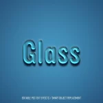glass effect editable text 1 - title:Home - اورچین فایل - format: - sku: - keywords:وکتور,موکاپ,افکت متنی,پروژه افترافکت p_id:63922