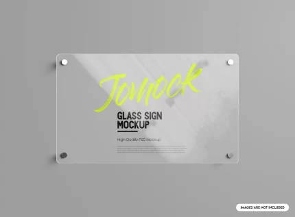 glass sign mockup scaled 1 - title:graphic home - اورچین فایل - format: - sku: - keywords: p_id:353984