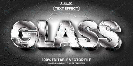 glass text font style editable text effect crc617c4cab size25.50mb - title:graphic home - اورچین فایل - format: - sku: - keywords: p_id:353984