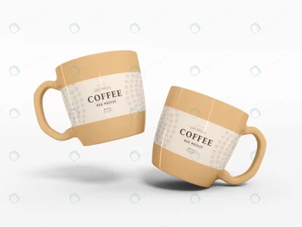 glossy ceramic coffee mug packaging mockup crc0e915679 size30.58mb - title:graphic home - اورچین فایل - format: - sku: - keywords: p_id:353984