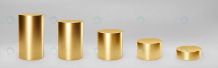gold 3d cylinder set front view levels with persp crc84135f92 size4.47mb - title:graphic home - اورچین فایل - format: - sku: - keywords: p_id:353984