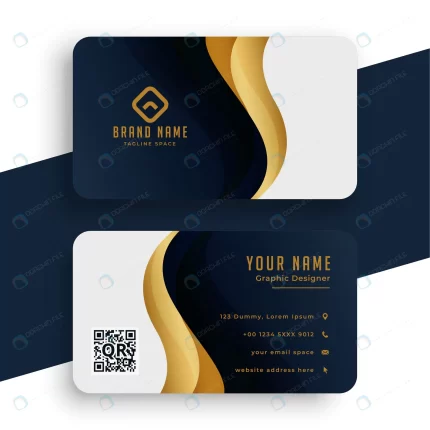 golden business card with wave effect crcd6cdd5e1 size2.07mb - title:graphic home - اورچین فایل - format: - sku: - keywords: p_id:353984