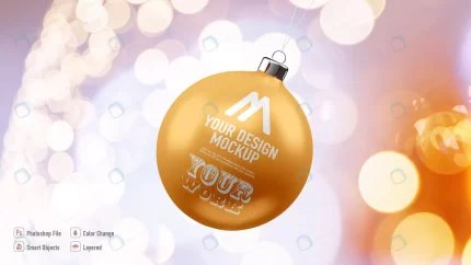 golden christmas ball mockup isolated 1.webp crccb36dd8d size47.25mb 1 - title:graphic home - اورچین فایل - format: - sku: - keywords: p_id:353984