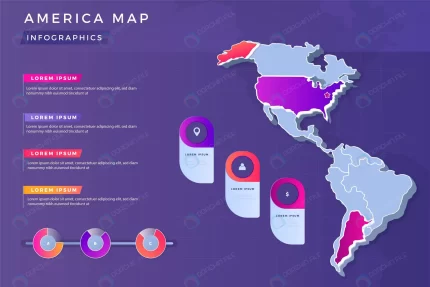 gradient america map infographic crcc95e5576 size4.04mb - title:graphic home - اورچین فایل - format: - sku: - keywords: p_id:353984