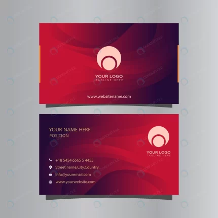 gradient business card template crccfa101c7 size0.98mb - title:graphic home - اورچین فایل - format: - sku: - keywords: p_id:353984