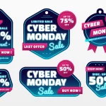 gradient cyber monday labels collection crcf5cd00d9 size10.23mb scaled 1 - title:Home - اورچین فایل - format: - sku: - keywords:وکتور,موکاپ,افکت متنی,پروژه افترافکت p_id:63922